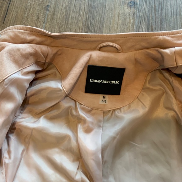 Girls Faux Leather Jacket - Picture 2 of 3